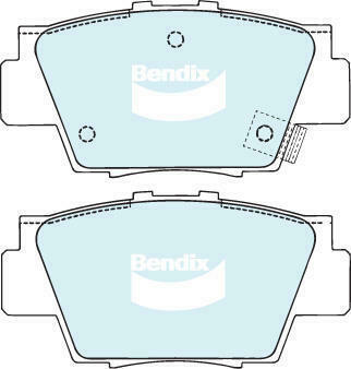 Bendix DB1207 General CT Disc Pad Set