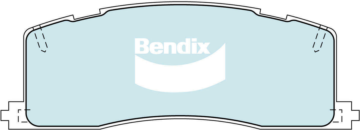 Bendix DB1213 Heavy Duty Disc Pad Set