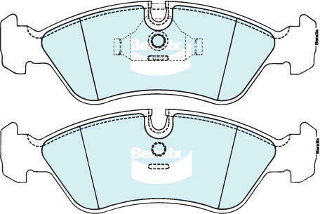 Bendix DB1228 Heavy Duty Disc Pad Set