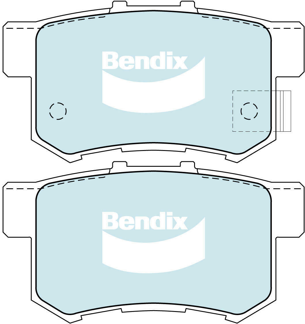 Bendix DB1230 General CT Disc Pad Set