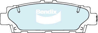 Bendix DB1234 General CT Disc Pad Set