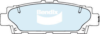 Bendix DB1234 General CT Disc Pad Set