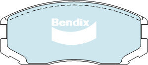 Brake Disc Pad Set Front Bendix DB1277 GCT For MITSUBISHI PROTON LANCER MIRAGE PERSONA SATRIA WIRA