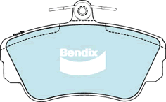 Brake Disc Pad Set Bendix DB1288 GCT For VOLVO 440 445 GL GLT SE 2.0L