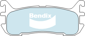 Brake Pads H/Duty Bendix DB1290HD for Volkswagen Transporter/Caravelle 70B 70C 7DB 7DK 70J 70K 7DC 7DJ Bus 2.8 VR6 2.8LTP AMV