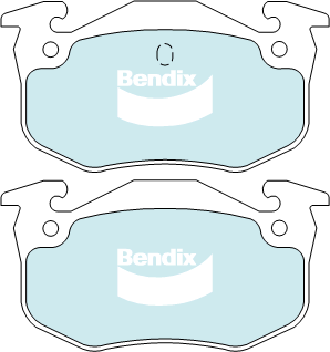 Brake Pads General CT Bendix DB1299GCT for Ford Mondeo HD HE Sedan (HE) 2.0LTP