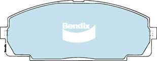 Brake Disc Pad Set Front Bendix DB1328 4WD For Toyota Granvia Hiace SBV Regius