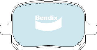 Brake Disc Pad Set Front Bendix DB1345 GCT For Toyota Avalon Camry Harrier Tarago