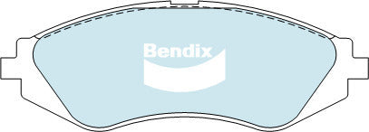 Brake Disc Pad Set Front Bendix DB1347 GCT For DAEWOO HOLDEN CIELO LANOS NUBIRA VIVA
