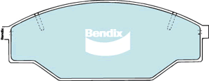 Brake Pads H/Duty Bendix DB1350HD for Toyota Hilux RZN147 Cab Chassis 2.0LTP 1RZ E