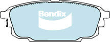 Brake Pads General CT Bendix DB1359GCT for Mazda 323 Astina BJ Hatchback Astina 1.8LTP BP (DOHC)