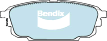 Brake Pads General CT Bendix DB1359GCT for Mazda 323 Astina BJ Hatchback Astina 1.8LTP BP (DOHC)