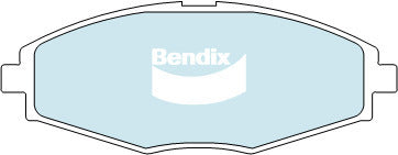 Brake Disc Pad Set Front Bendix DB1368 GCT For DAEWOO LANOS MATIZ KLAT M100