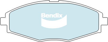 Brake Disc Pad Set Front Bendix DB1368 GCT For DAEWOO LANOS MATIZ KLAT M100
