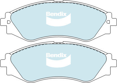 Brake Disc Pad Set Front Bendix DB1370 GCT For DAEWOO HOLDEN LACETTI LEGAZA NUBIRA BARINA EPICA