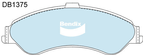 Brake Pads General CT Bendix DB1375GCT for Ford Falcon AU Ute LPG 4.0LTP