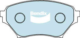 Brake Pads General CT Bendix DB1386GCT for Mazda MX-5 NB Convertible i Turbo 1.8LTP BPT