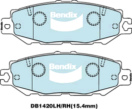 Brake Disc Pad Set Bendix DB1420 GCT For Lexus LS UCF20400