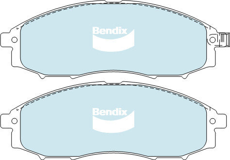 Brake Pads 4WD/SUV Bendix DB14394WD for Nissan Navara D22 Ute 3.3 3.3LTP VG33E
