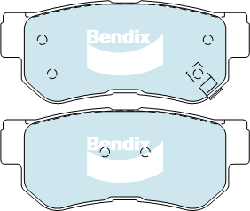 Brake Pads 4WD/SUV Bendix DB14514WD for Kia Sportage KM SUV 4WD 2.7LTP G6BA