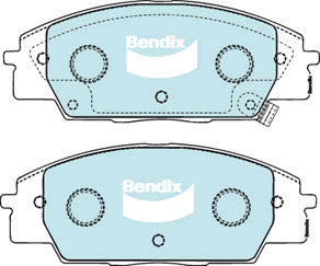 Brake Disc Pad Set Bendix DB1452 GCT For HONDA Civic Integra S2000