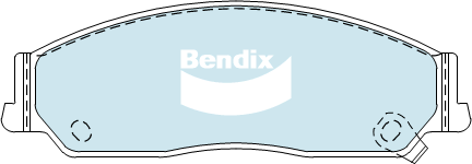 Brake Disc Pad Set Front Bendix DB1474 GCT For Toyota Aurion Avalon Camry