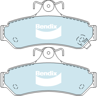 Brake Disc Pad Set Rear Bendix DB1475 Ult For Toyota Aurion Avalon Camry