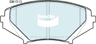 Brake Disc Pad Set Bendix DB1513 Ult For MAZDA RX-8 SE17