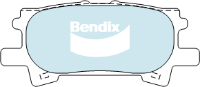Brake Pads 4WD/SUV Bendix DB15184WD for Toyota Kluger MCU28R SUV 3.3 3.3LTP 3MZ FE