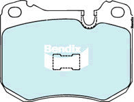 Brake Disc Pad Set Bendix DB165 GCT For PORSCHE 928 4.5L 944 2.5L