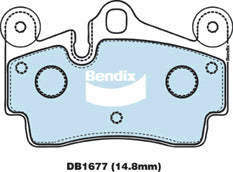 Brake Pads 4WD/SUV Bendix DB16774WD for Audi Q7 4LB SUV TDI quattro 3.0LTD T CJGA