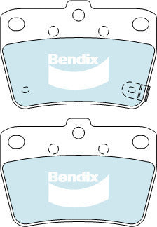Brake Pads 4WD/SUV Bendix DB16804WD for Toyota RAV 4 ACA20 ACA21 SUV 2.0LTP 1AZ FE
