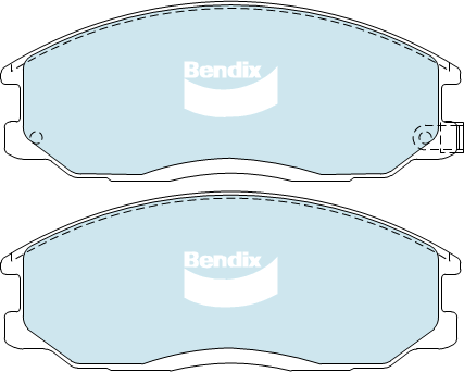 Brake Pads 4WD/SUV Bendix DB17454WD for Ssangyong Actyon MPV 200 Xdi 4WD 2.0LTD D20DT