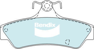 Brake Disc Pad Set Rear Bendix DB1779 GCT For MITSUBISHI 380 DB 3.8i