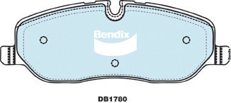 Brake Pads 4WD/SUV Bendix DB17804WD for Land Rover Discovery L319 SUV 4x4 3.0LTP S/C 306PS