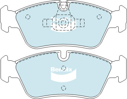 Brake Disc Pad Set Bendix DB1833 ULT For BMW 1 E87 3 E90 E91 E92