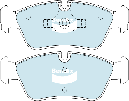 Brake Disc Pad Set Bendix DB1833 ULT For BMW 1 E87 3 E90 E91 E92