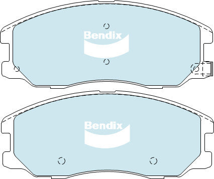 Brake Disc Pad Set Front Bendix DB1850 4WD For HOLDEN CAPTIVA 5 2.2L 2.4L 3.2L 7 2L 2.2L 2.4L 3L