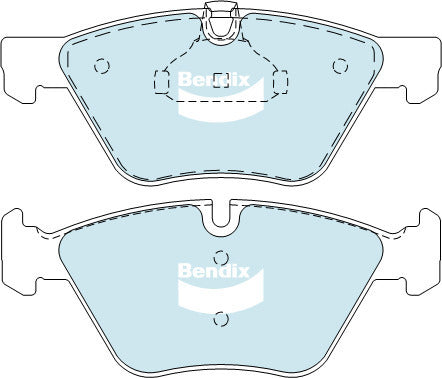 Brake Disc Pad Set Bendix DB1856 ULT For BMW 1 E82 E87 E88 3 E90 E91 E92 E93 5 X1 Z4
