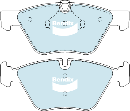 Brake Disc Pad Set Bendix DB1856 ULT For BMW 1 E82 E87 E88 3 E90 E91 E92 E93 5 X1 Z4