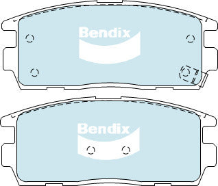 Brake Pads 4WD/SUV Bendix DB18624WD for Holden Captiva 7 CG7 SUV Flexfuel AWD 2.4LTP LE9 A24XE