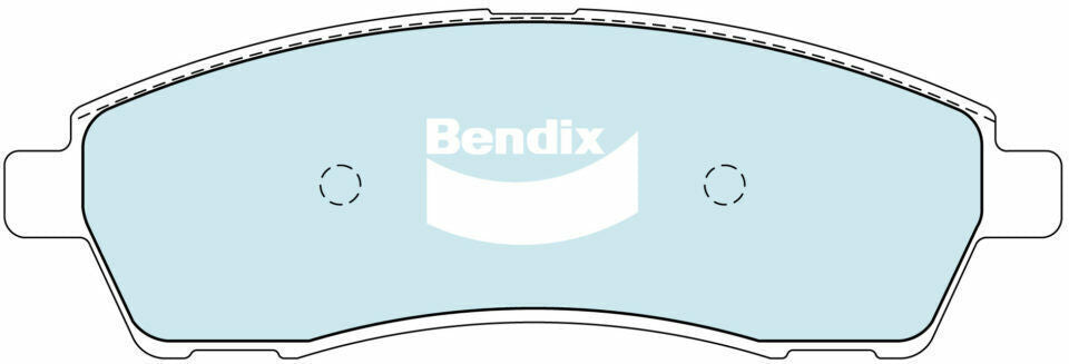 Brake Pads H/Duty Bendix DB1891HD for Ford F350 Ute 7.3 V8 7.3LTD