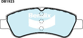 Brake Pads General CT Bendix DB1923GCT for Citroen Xsara N1 Hatchback i 1.6LTP TU5JP