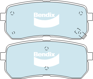 Brake Pads H/Duty Bendix DB1957HD for Hyundai iload TQ Cargo CRDi 2.5LTD D4CB