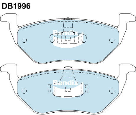 Bendix DB1996 4WD Disc Pad Set