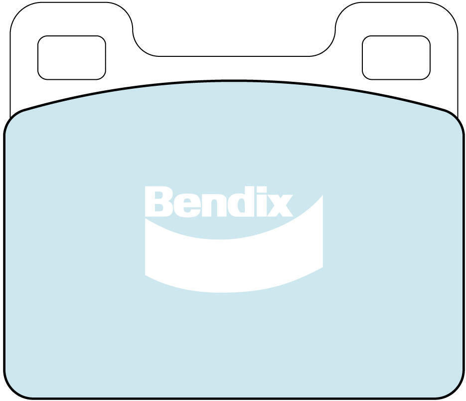 Brake Disc Pad Set Bendix DB1 GCT