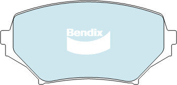 Brake Disc Pad Set Bendix DB2063 GCT For MAZDA MX-5 NC 2L