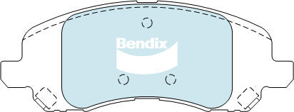 Brake Disc Pad Set Front Bendix DB2065 GCT For CHRYSLER SEBRING DODGE AVENGER JEEP COMPASS PATRIOT