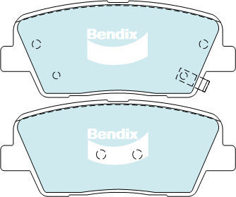 Brake Pads General CT Bendix DB2178GCT for Kia Carnival/Grand Carnival VQ MPV 3.8 3.8LTP G6DA