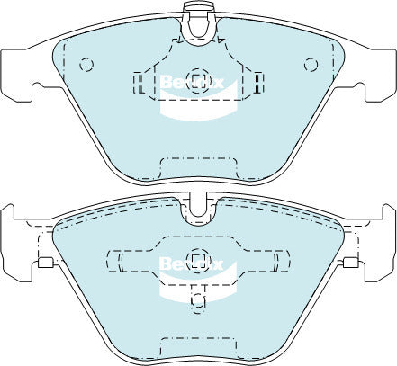 Brake Pads H/Duty Bendix DB2187HD for BMW 3 Series E90 Sedan 330d 3.0LTD T M57D30